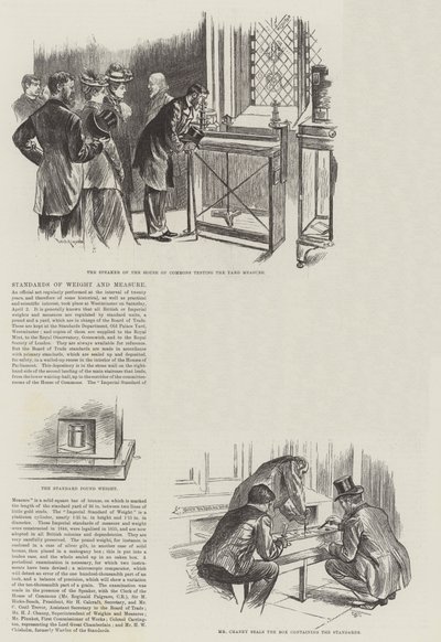 Estándares de Peso y Medida de William Douglas Almond